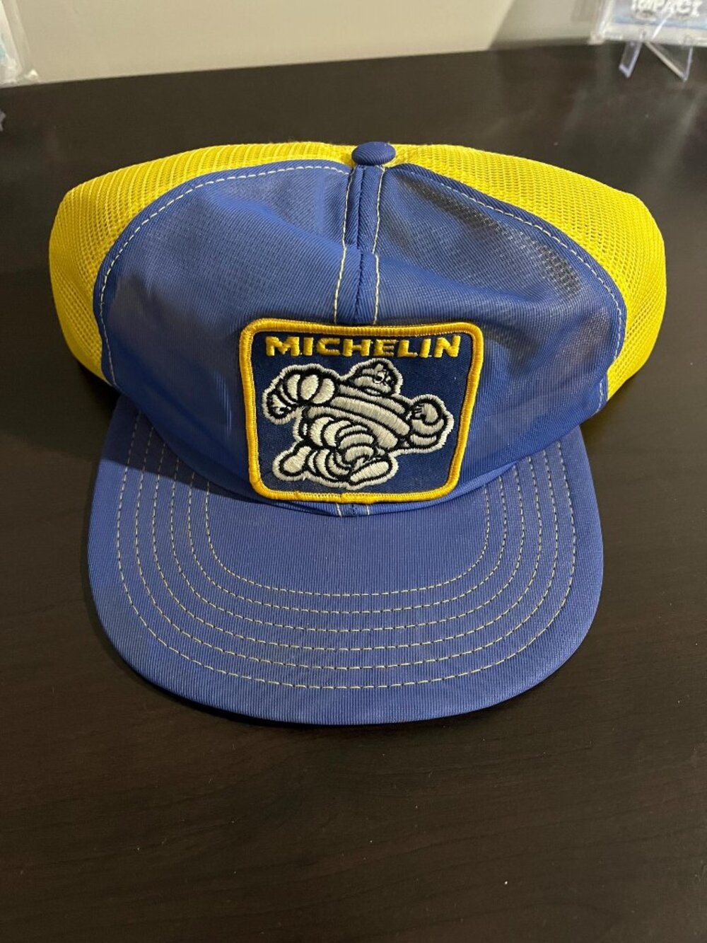 Vintage Michelin Tires Trucker Snapback